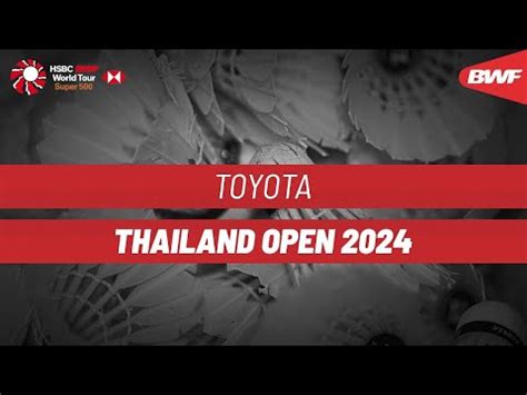 TOYOTA Thailand Open 2024 .